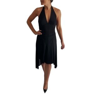 Jovani Halter Dress Black